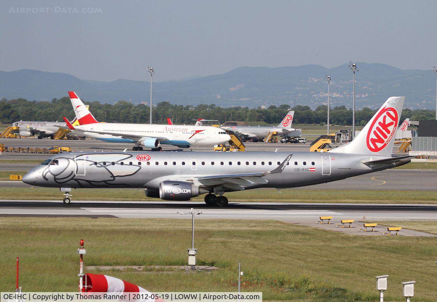 OE-IHC, 2010 Embraer 190LR (ERJ-190-100LR) C/N 19000349, Niki Embraer 190