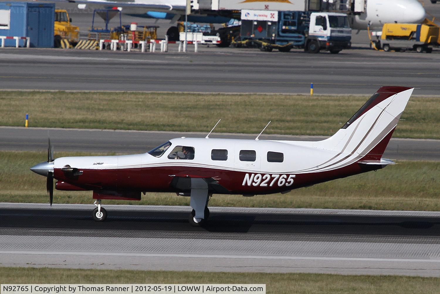 N92765, 1996 Piper PA-46-350P Malibu Mirage C/N 4636070, Piper PA 46