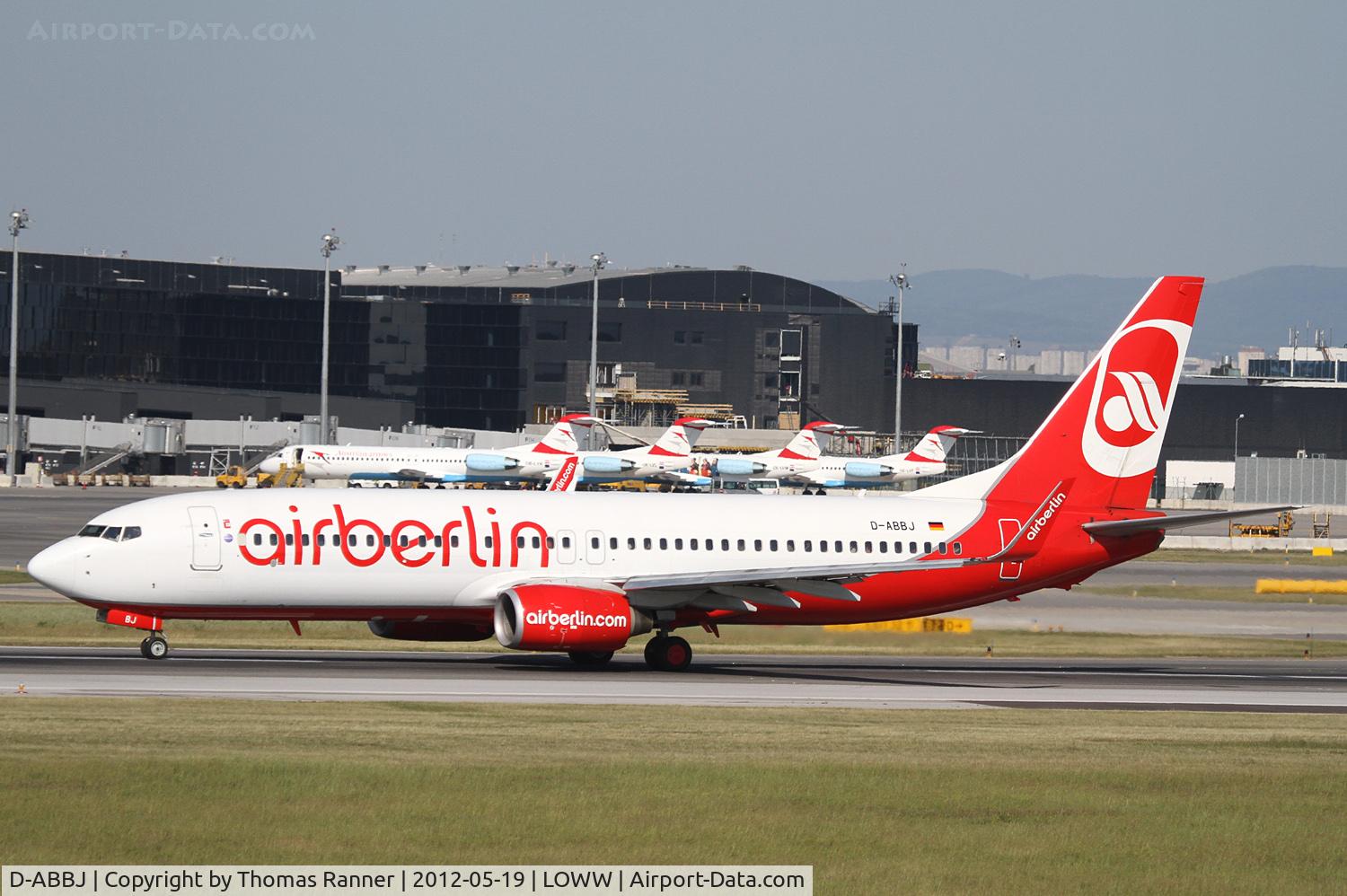 D-ABBJ, 2003 Boeing 737-86Q C/N 30286, Air Berlin Boeing 737