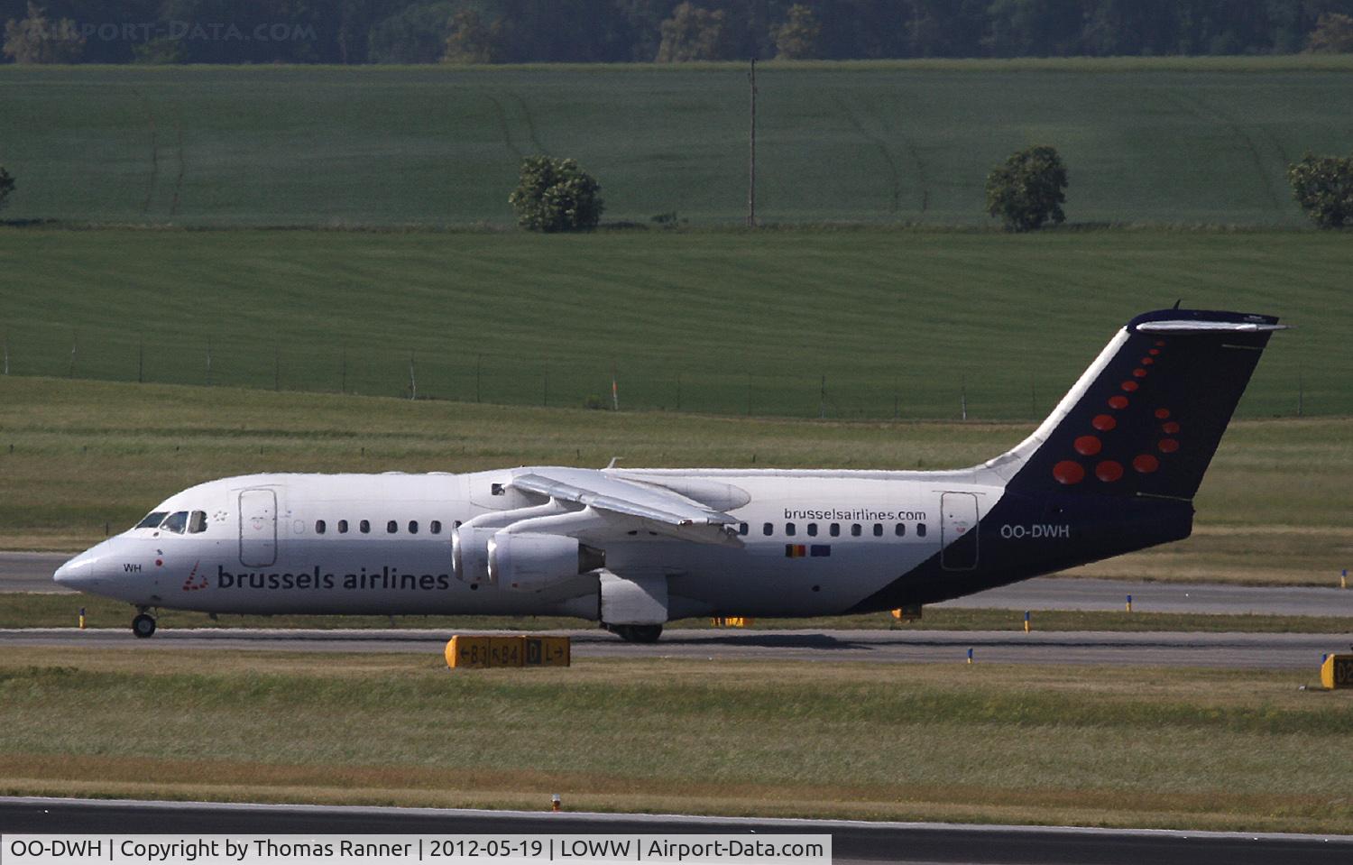 OO-DWH, 1998 British Aerospace Avro 146-RJ100 C/N E3340, Brussels Airlines BAe 146