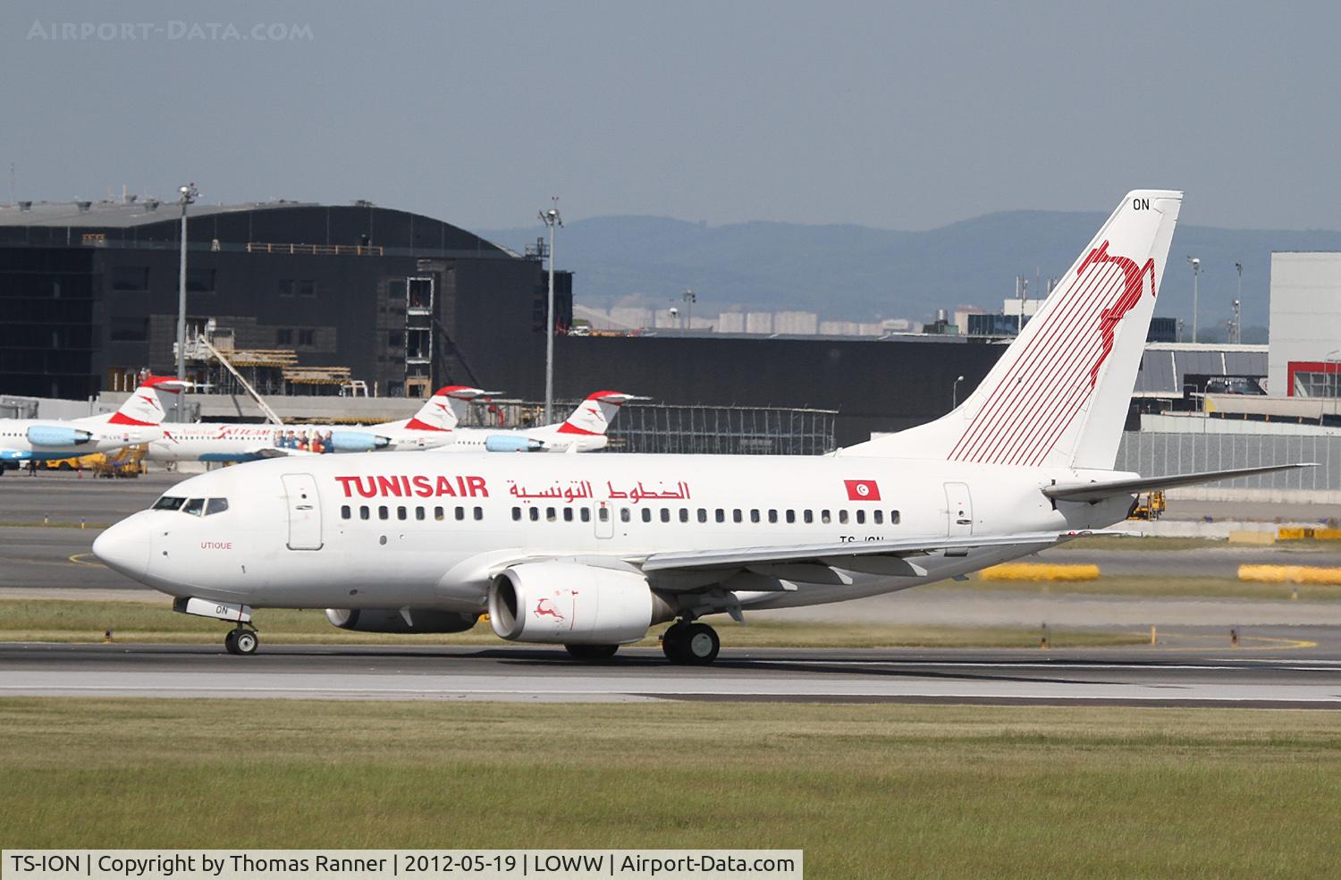 TS-ION, 2000 Boeing 737-6H3 C/N 29499, Tunisair Boeing 737