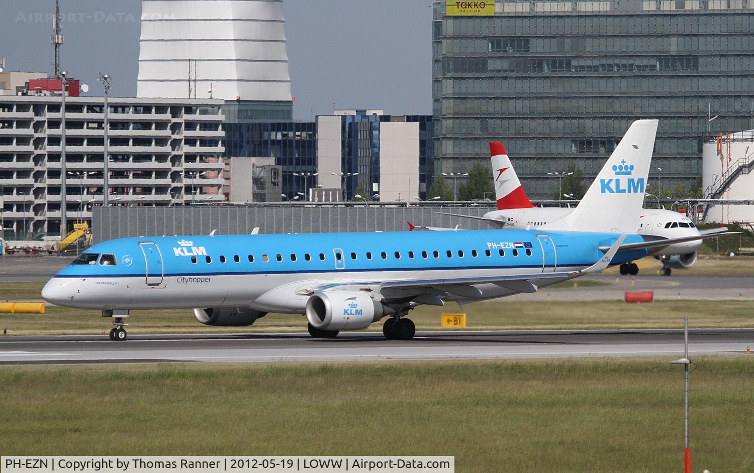 PH-EZN, 2010 Embraer 190LR (ERJ-190-100LR) C/N 19000342, KLM Embraer 190