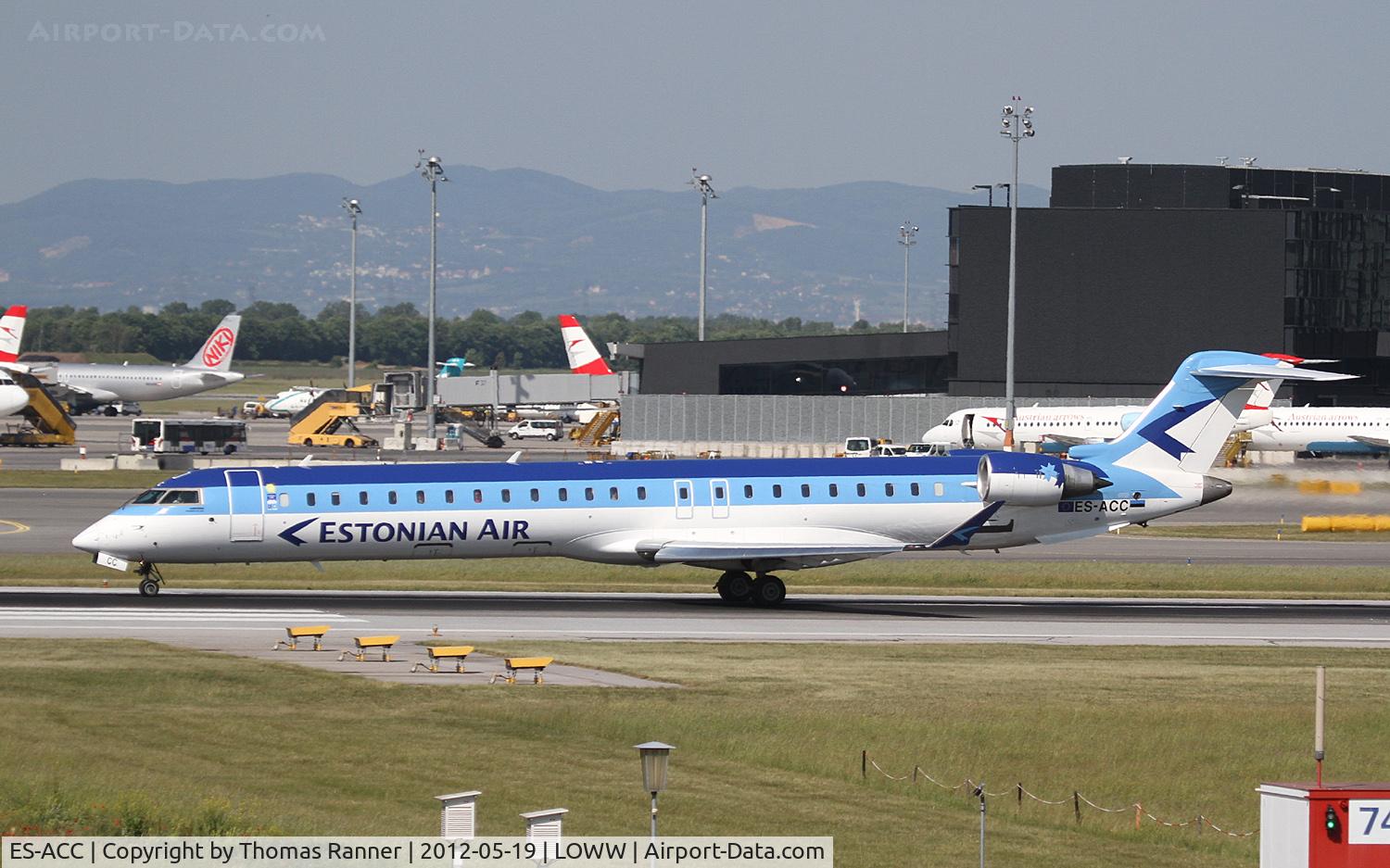 ES-ACC, 2011 Bombardier CRJ-900LR (CL-600-2D24) C/N 15262, Estonian Air Canadair CRJ-900