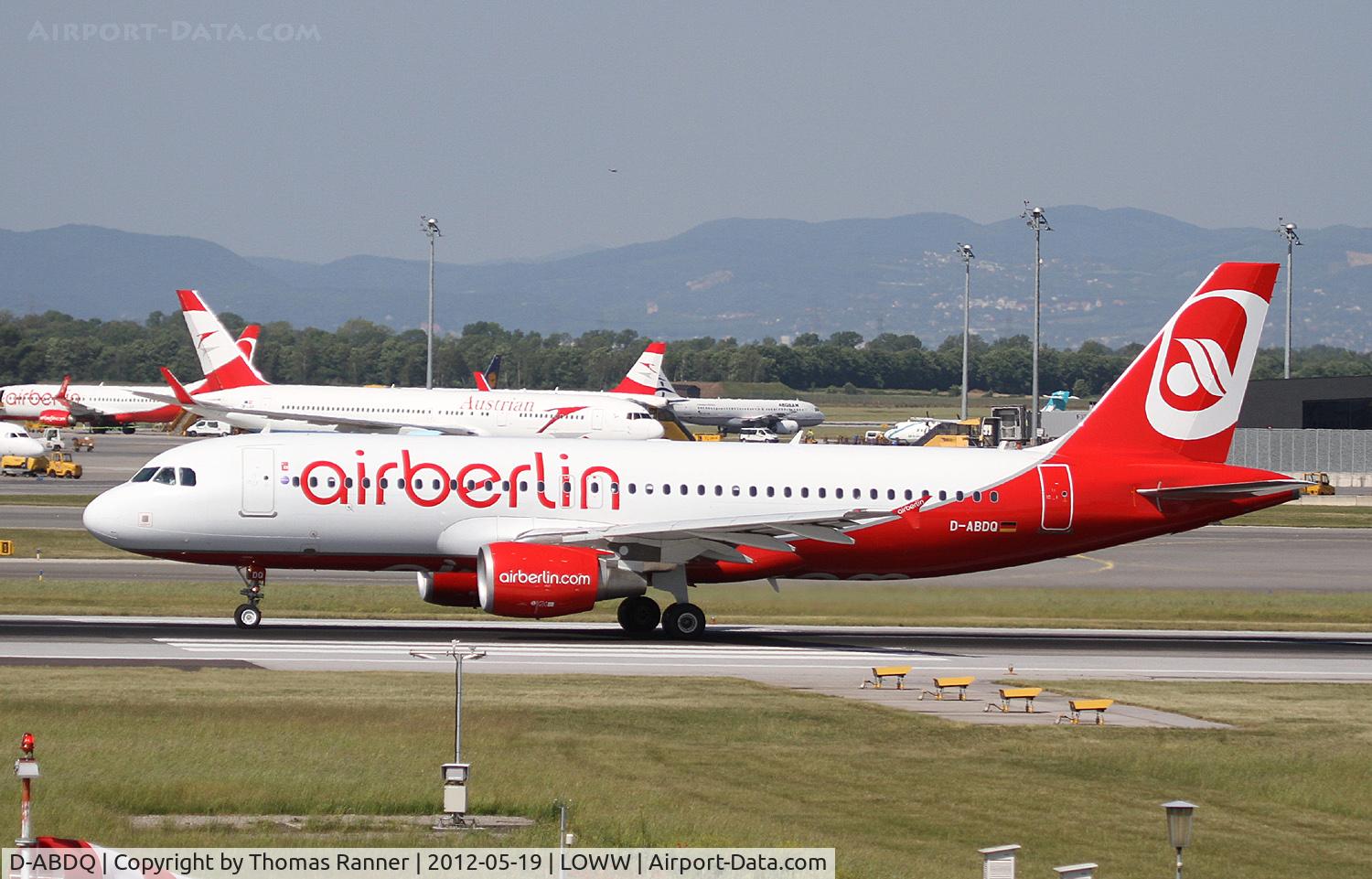 D-ABDQ, 2007 Airbus A320-214 C/N 3121, Air Berlin Airbus A320
