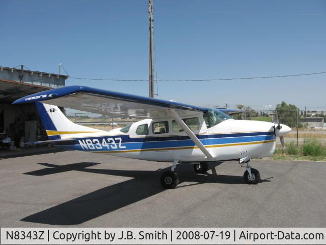 N8343Z, 1963 Cessna 210-5(205) C/N 205-0343, 1963 Cessna 205,  IO470S, STOL, Large Gear