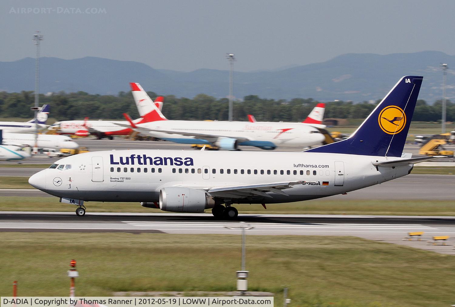 D-ADIA, 1999 Boeing 737-33Q C/N 30333, Lufthansa Boeing 737