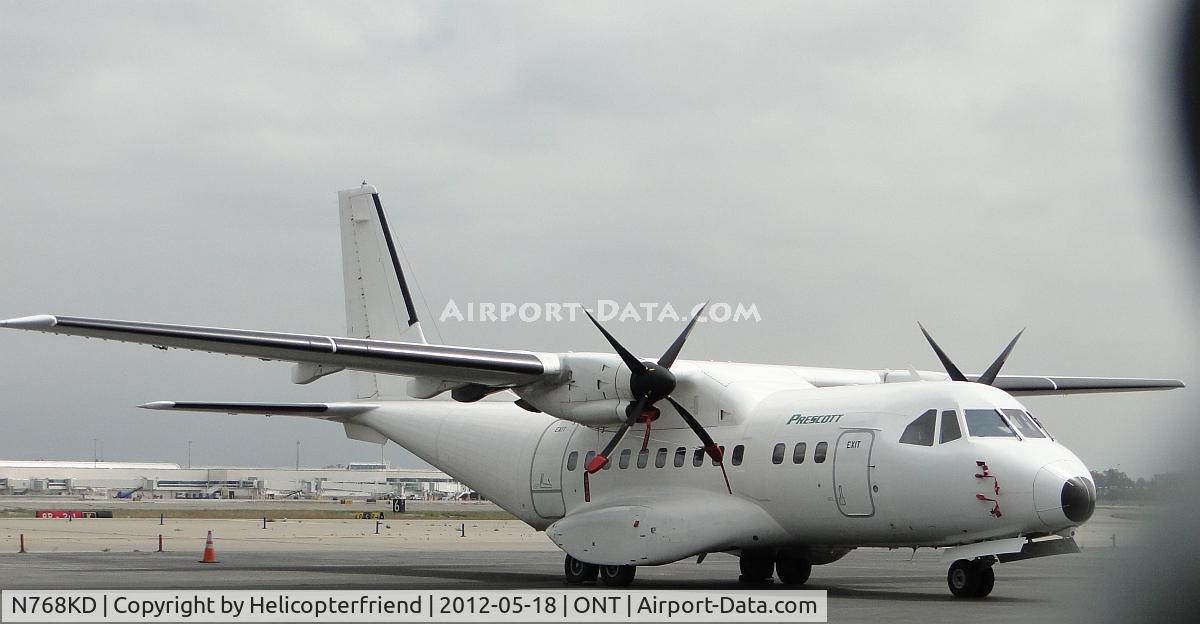 N768KD, 2008 CASA CN-235-300 C/N C182, Parked on the southside
