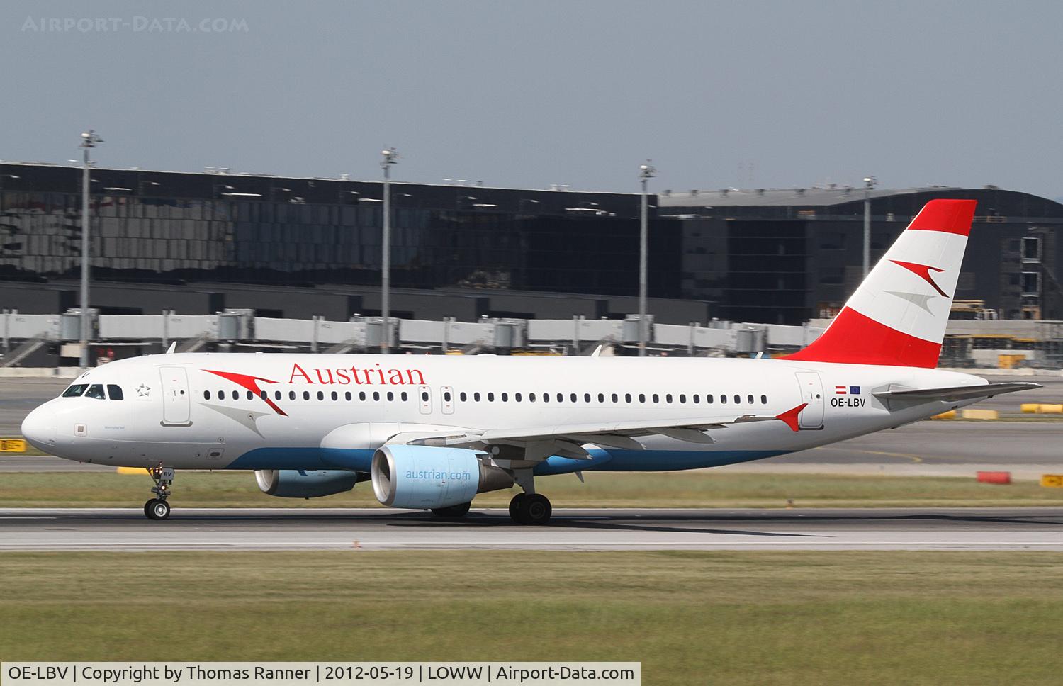 OE-LBV, 2000 Airbus A320-214 C/N 1385, Austrian Airlines Airbus A320
