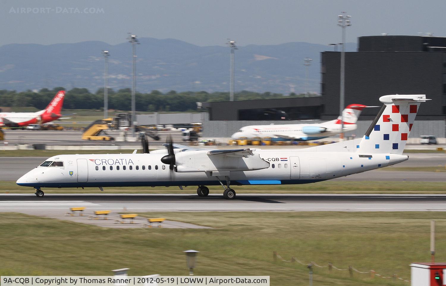 9A-CQB, 2008 De Havilland Canada DHC-8-402Q Dash 8 C/N 4211, Croatia Airlines DHC 8