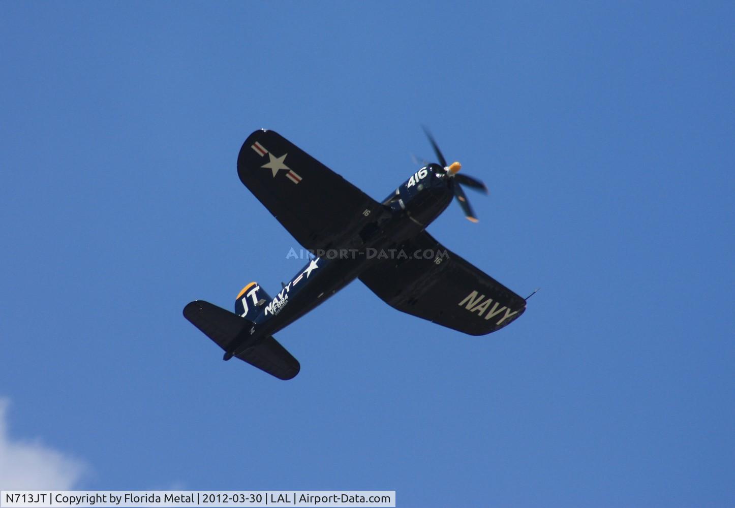 N713JT, 1945 Vought F4U-4B Corsair C/N 97143, f4U Corsair