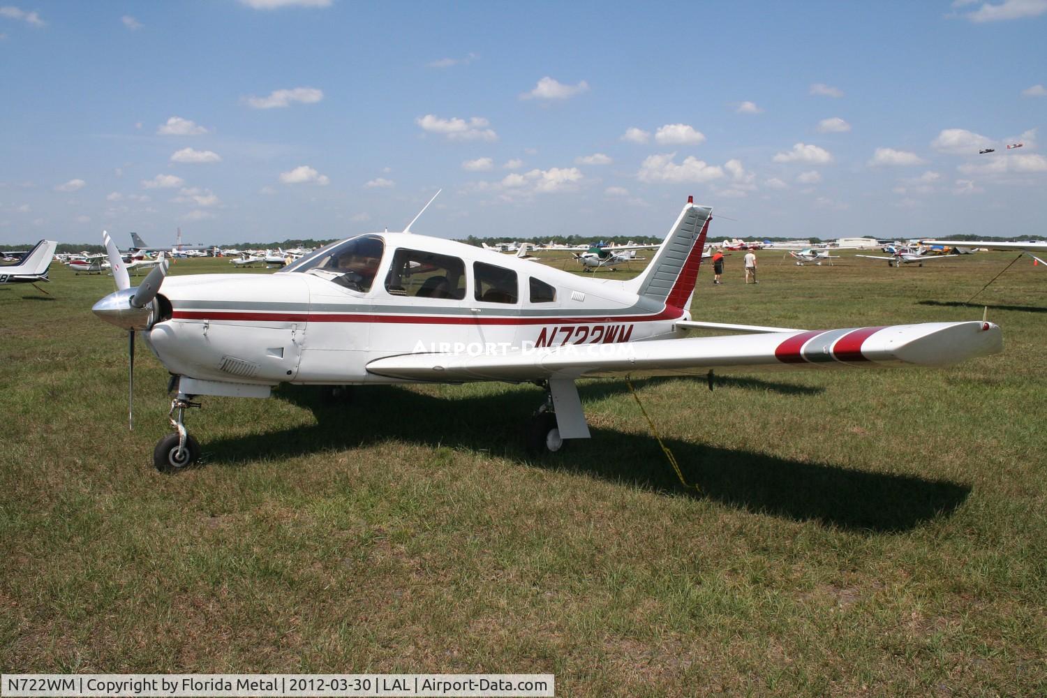 N722WM, 1974 Piper PA-28R-200 C/N 28R-7435045, PA-28R-200