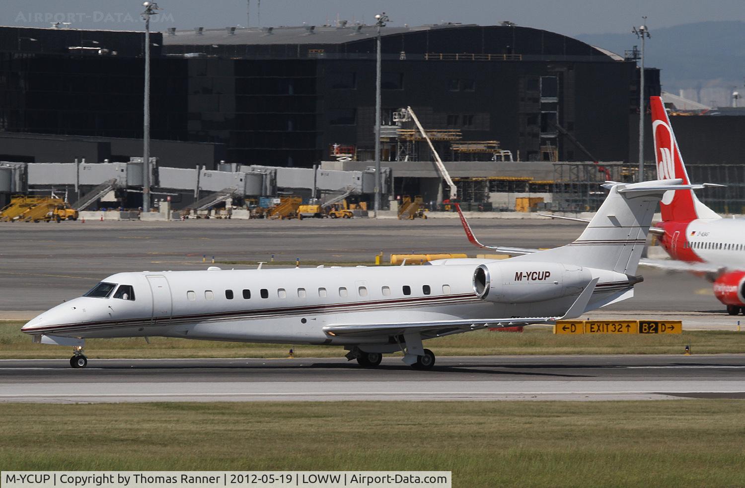 M-YCUP, 2002 Embraer EMB-135BJ Legacy C/N 14500555, Embraer ERJ135