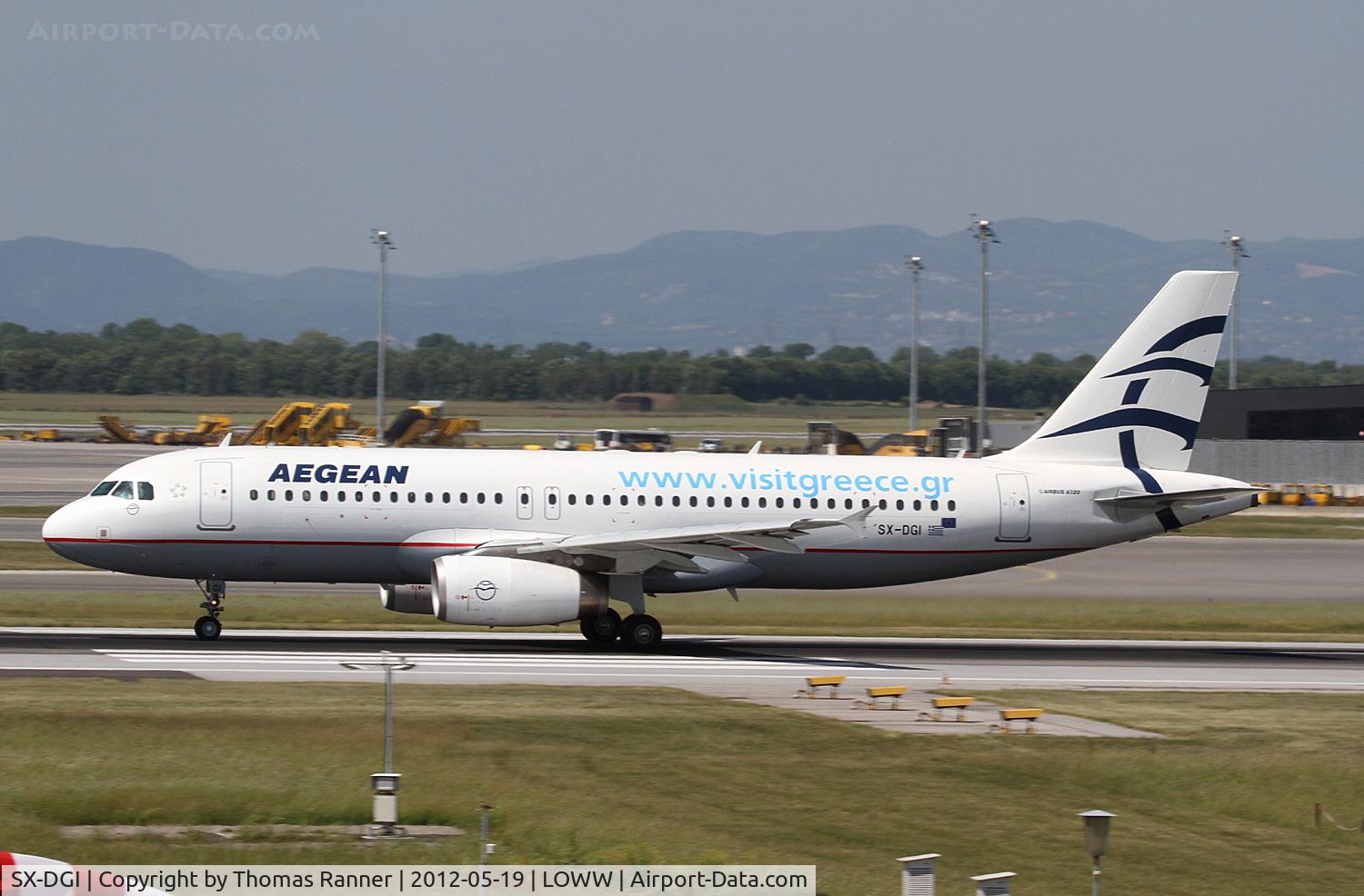 SX-DGI, 2007 Airbus A320-232 C/N 3162, Aegean Airbus A320
