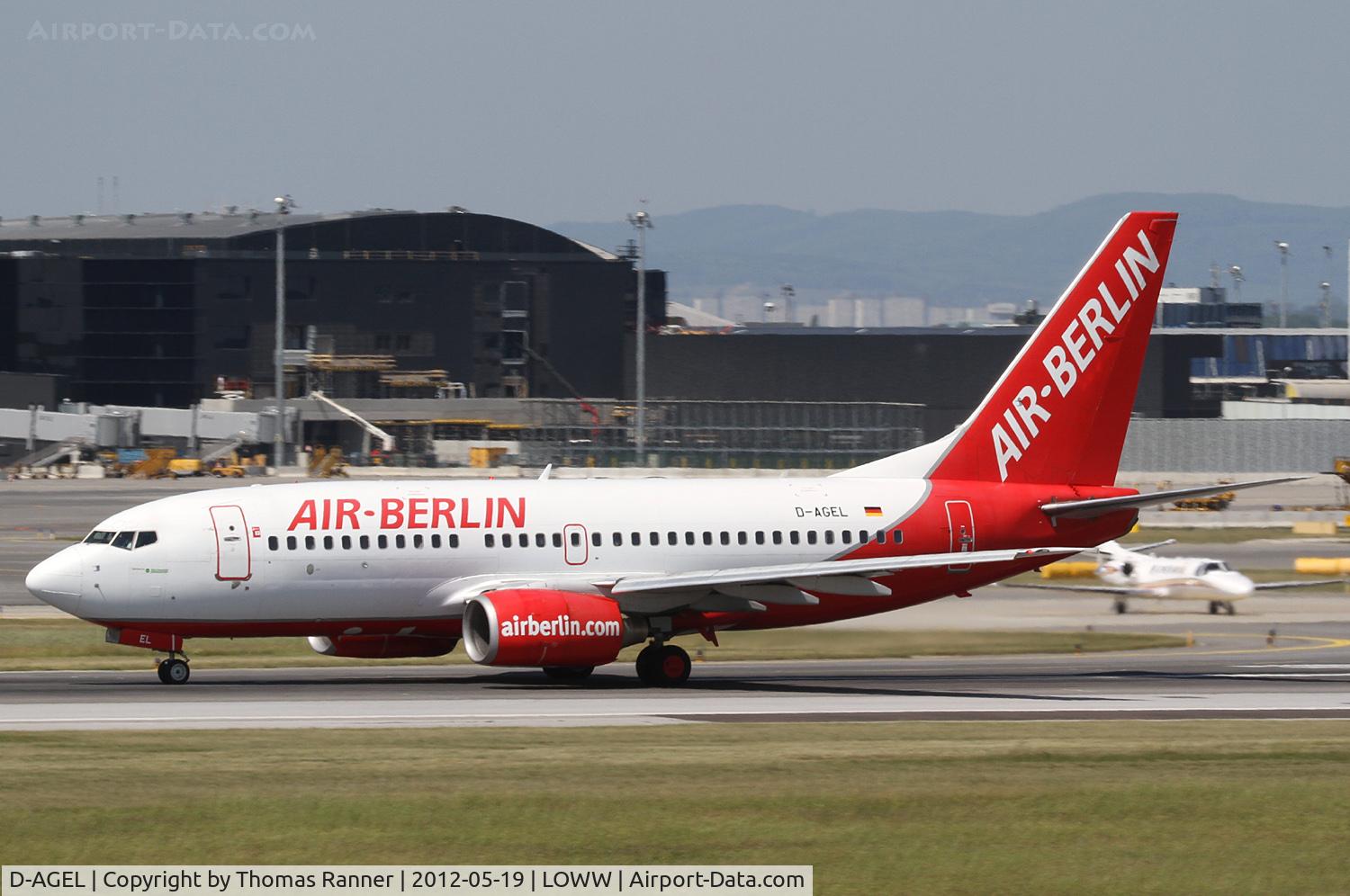 D-AGEL, 1997 Boeing 737-75B C/N 28110, Air Berlin Boeing 737