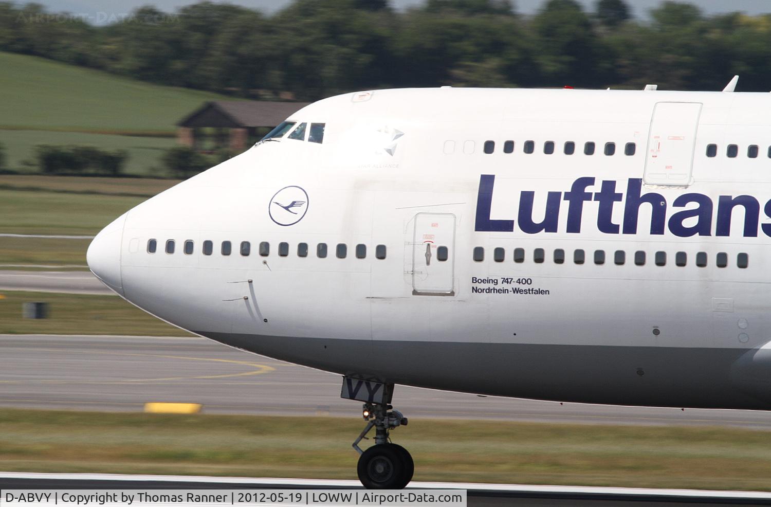 D-ABVY, 2000 Boeing 747-430 C/N 29869, Lufthansa Boeing 747