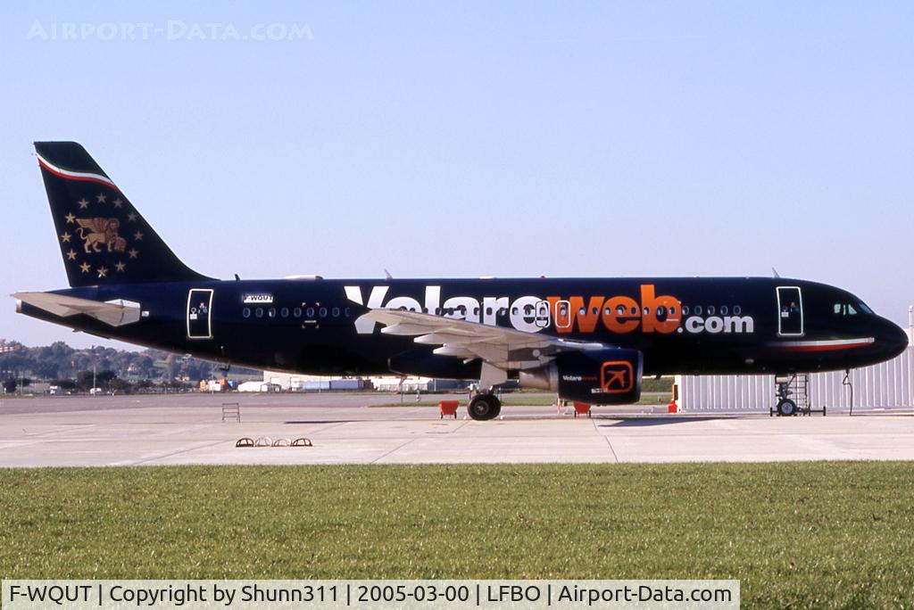 F-WQUT, 1993 Airbus A320-212 C/N 420, C/n 0420 - Stored at new Air France facility... Was stored at LFBD/BOD. Ex. Volare Airlines as F-GJVX