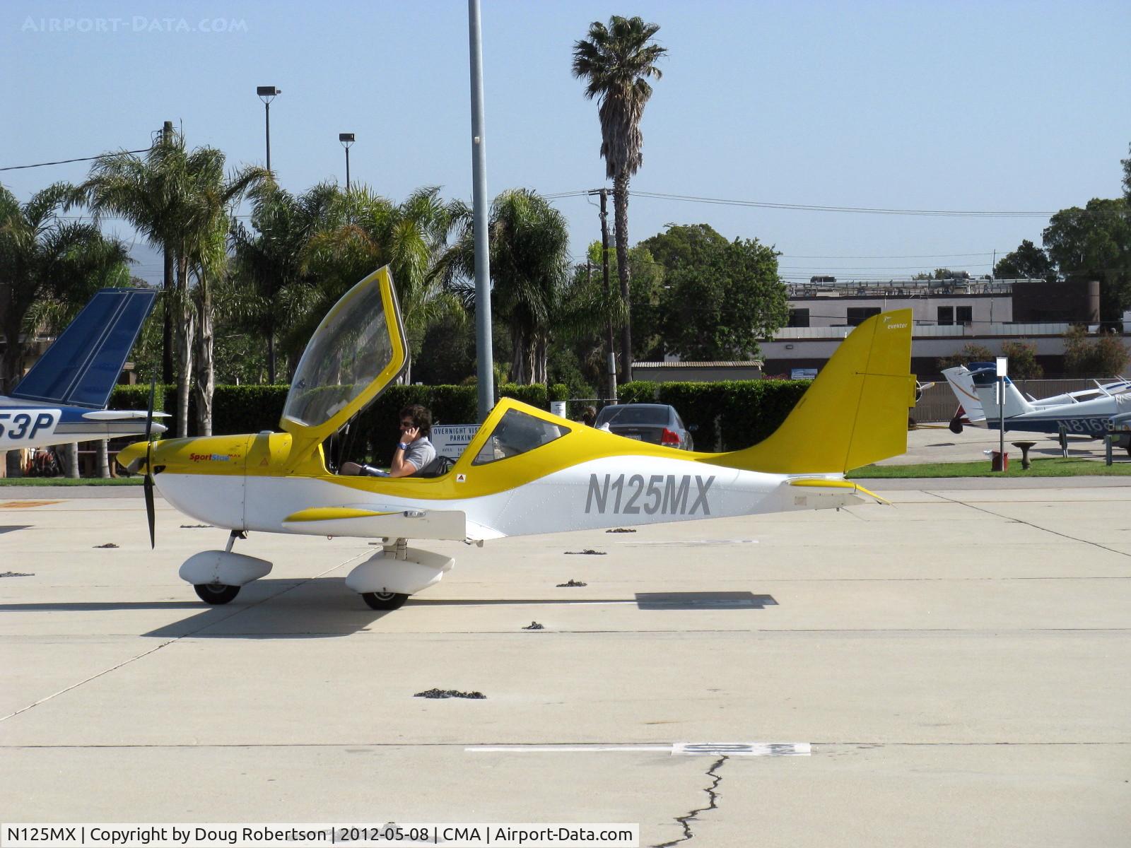 N125MX, 2009 Evektor-Aerotechnik Sportstar Max C/N 2009 1205, 2009 Evektor-Aerotechnik Sro SportStar MAX, Rotax 912ULS 100 Hp, S-LSA
