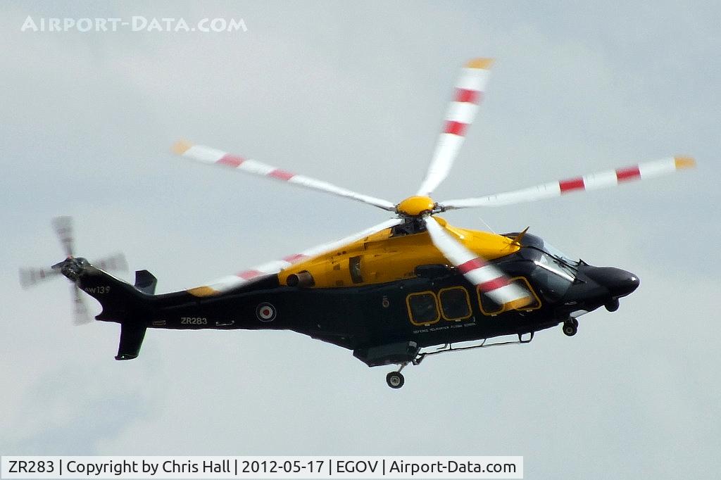 ZR283, 2010 AgustaWestland AW-139 C/N 31283, RAF Search and Rescue Training Unit (SARTU)
