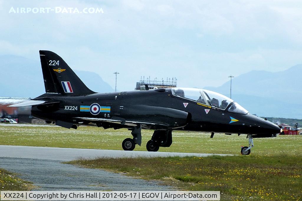XX224, 1978 Hawker Siddeley Hawk T.1W C/N 060/312060, RAF 208(R) Sqdn