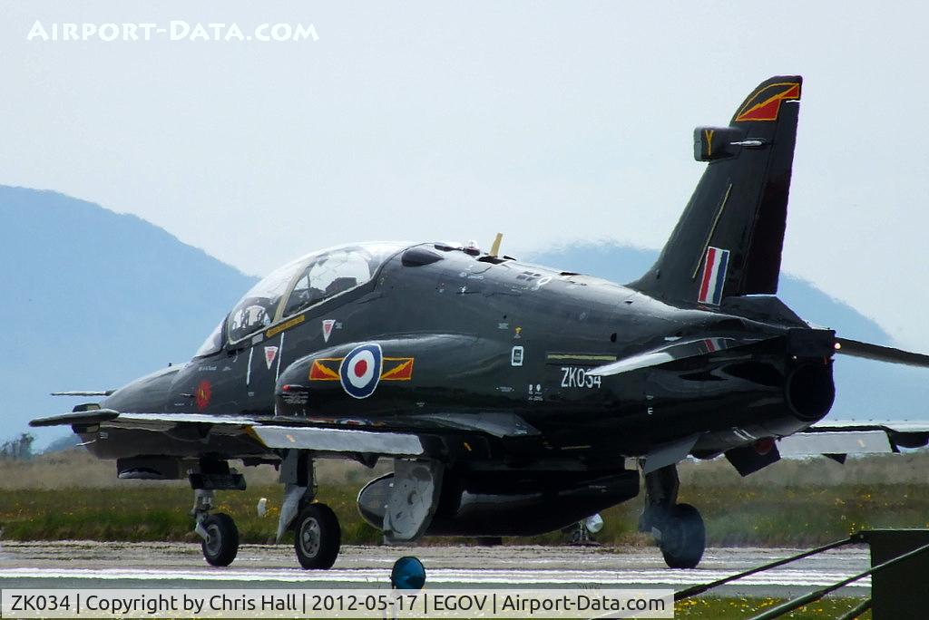 ZK034, 2010 British Aerospace Hawk T2 C/N RT025/1263, now wearing IV(Reserve) Squadron markings and coded Y