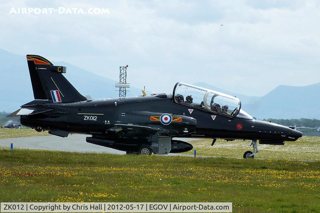 ZK012, 2008 British Aerospace Hawk T2 C/N RT003/1241, now wearing IV(Reserve) Squadron markings and coded C