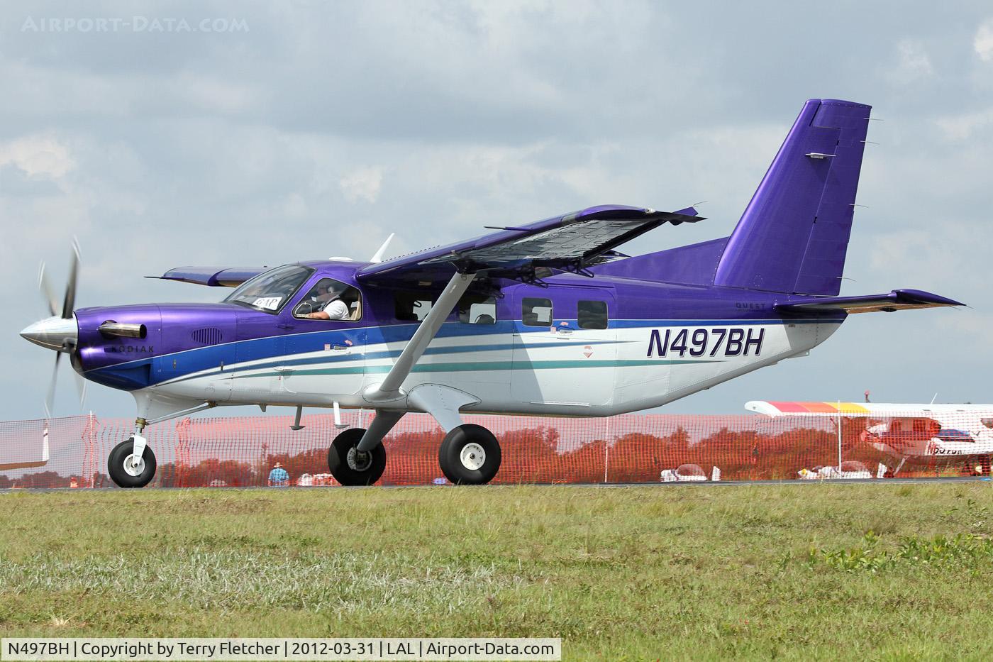 N497BH, 2009 Quest Kodiak 100 C/N 100-0018, At 2012 Sun n Fun
