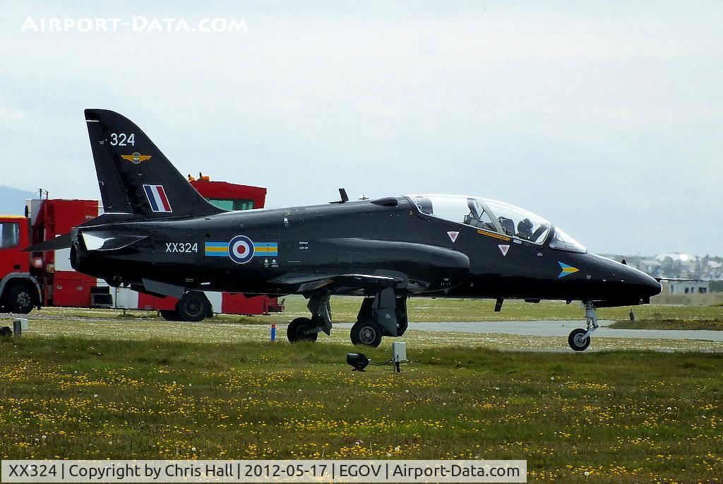 XX324, 1980 Hawker Siddeley Hawk T.1A C/N 168/312149, RAF 208(R) Sqdn