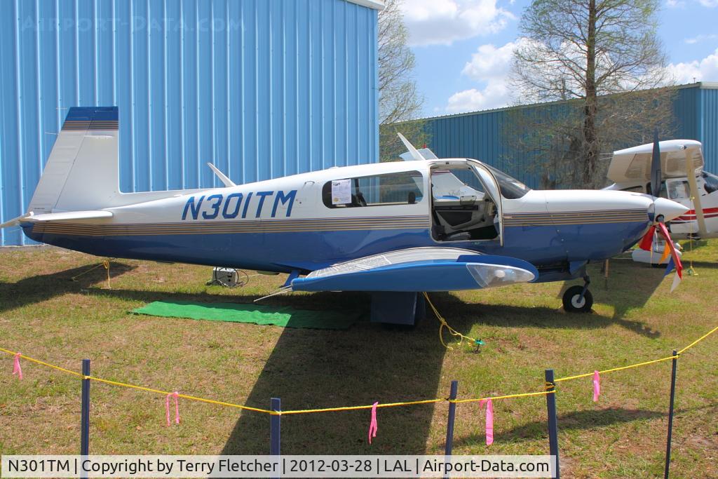 N301TM, 1991 Mooney M20M Bravo C/N 27-0123, At 2012 Sun n Fun