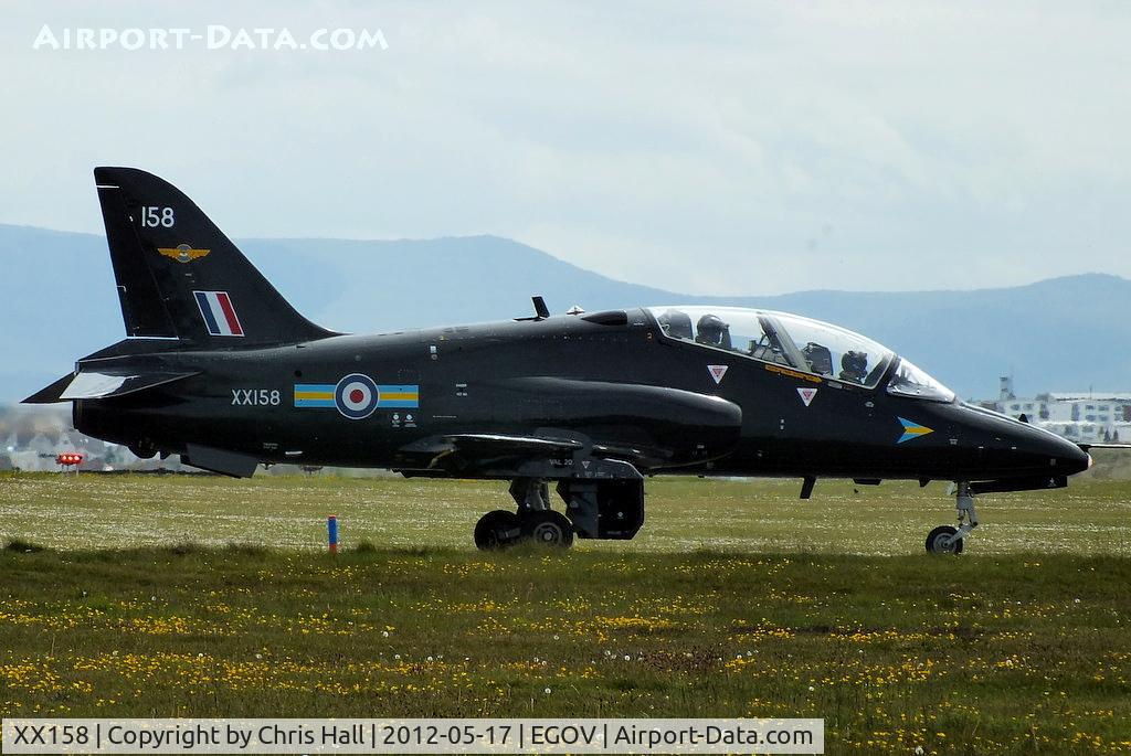 XX158, 1982 Hawker Siddeley Hawk T.1A C/N 004/312004, RAF 208(R) Sqdn