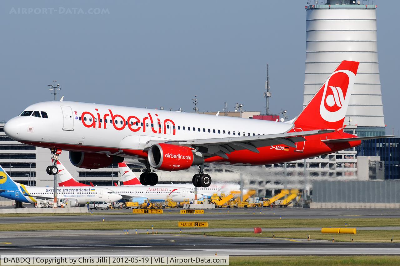 D-ABDQ, 2007 Airbus A320-214 C/N 3121, Air Berlin