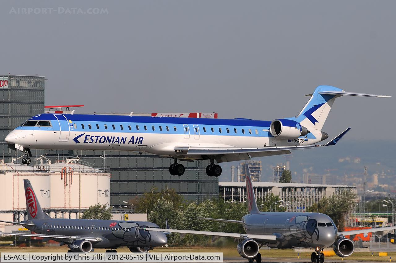 ES-ACC, 2011 Bombardier CRJ-900LR (CL-600-2D24) C/N 15262, Estonian Air