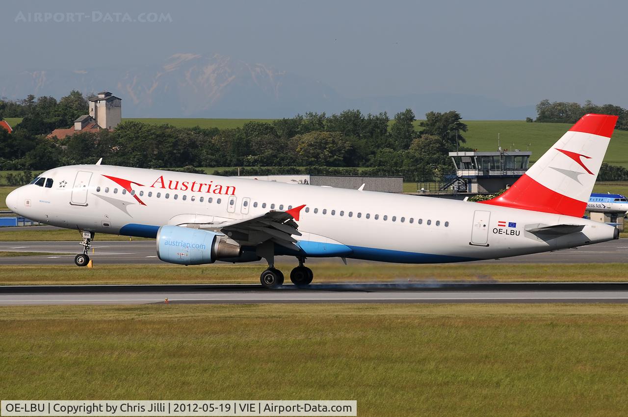 OE-LBU, 2001 Airbus A320-214 C/N 1478, Austrian Airlines