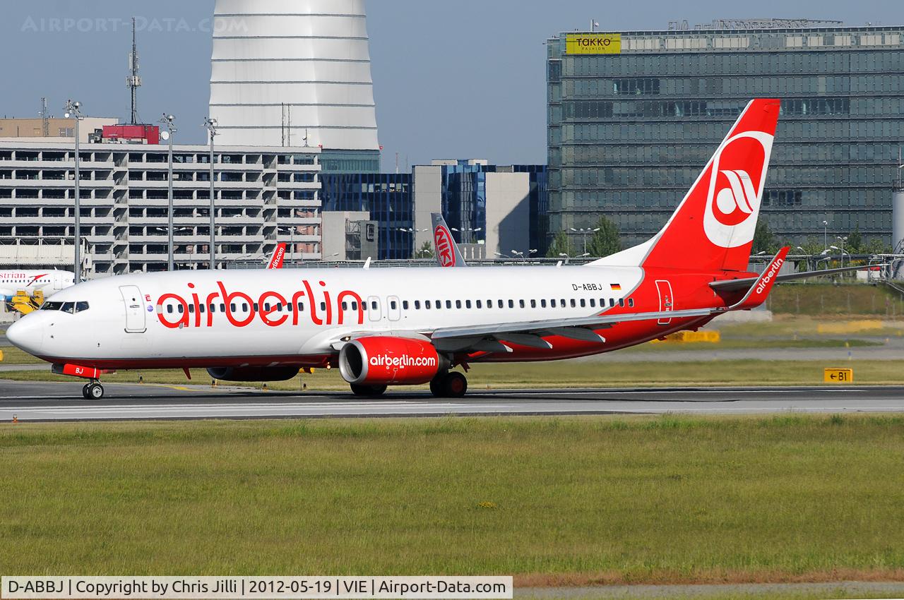 D-ABBJ, 2003 Boeing 737-86Q C/N 30286, Air Berlin