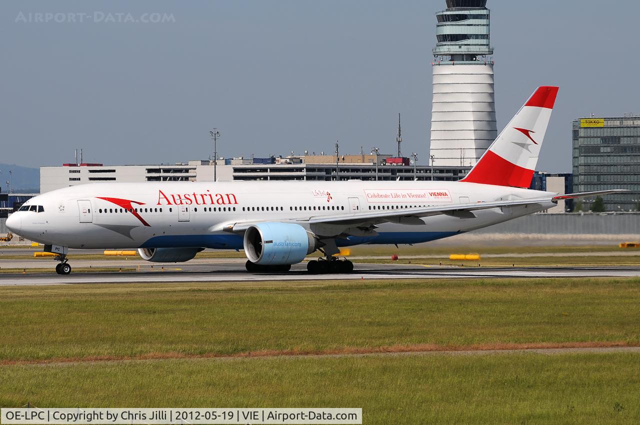 OE-LPC, 2002 Boeing 777-2Z9/ER C/N 29313, Austrian Airlines