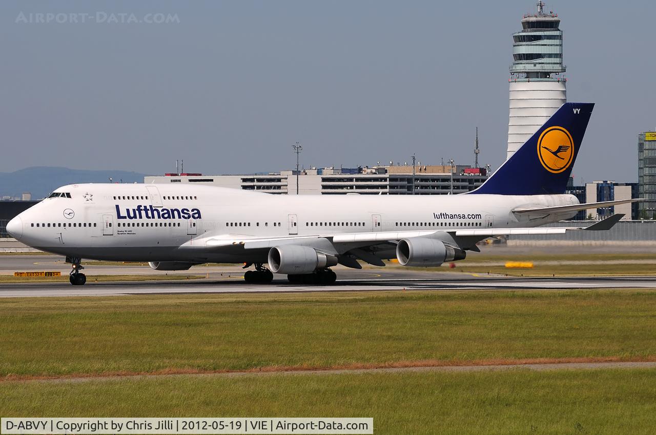 D-ABVY, 2000 Boeing 747-430 C/N 29869, Lufthansa