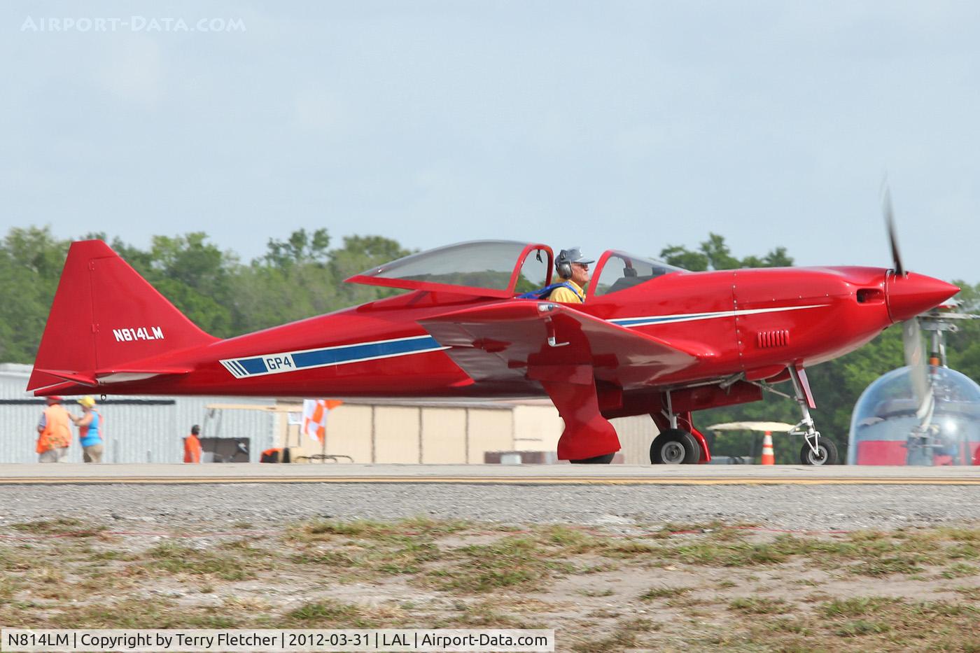 N814LM, Osprey GP-4 C/N 002, At 2012 Sun n Fun