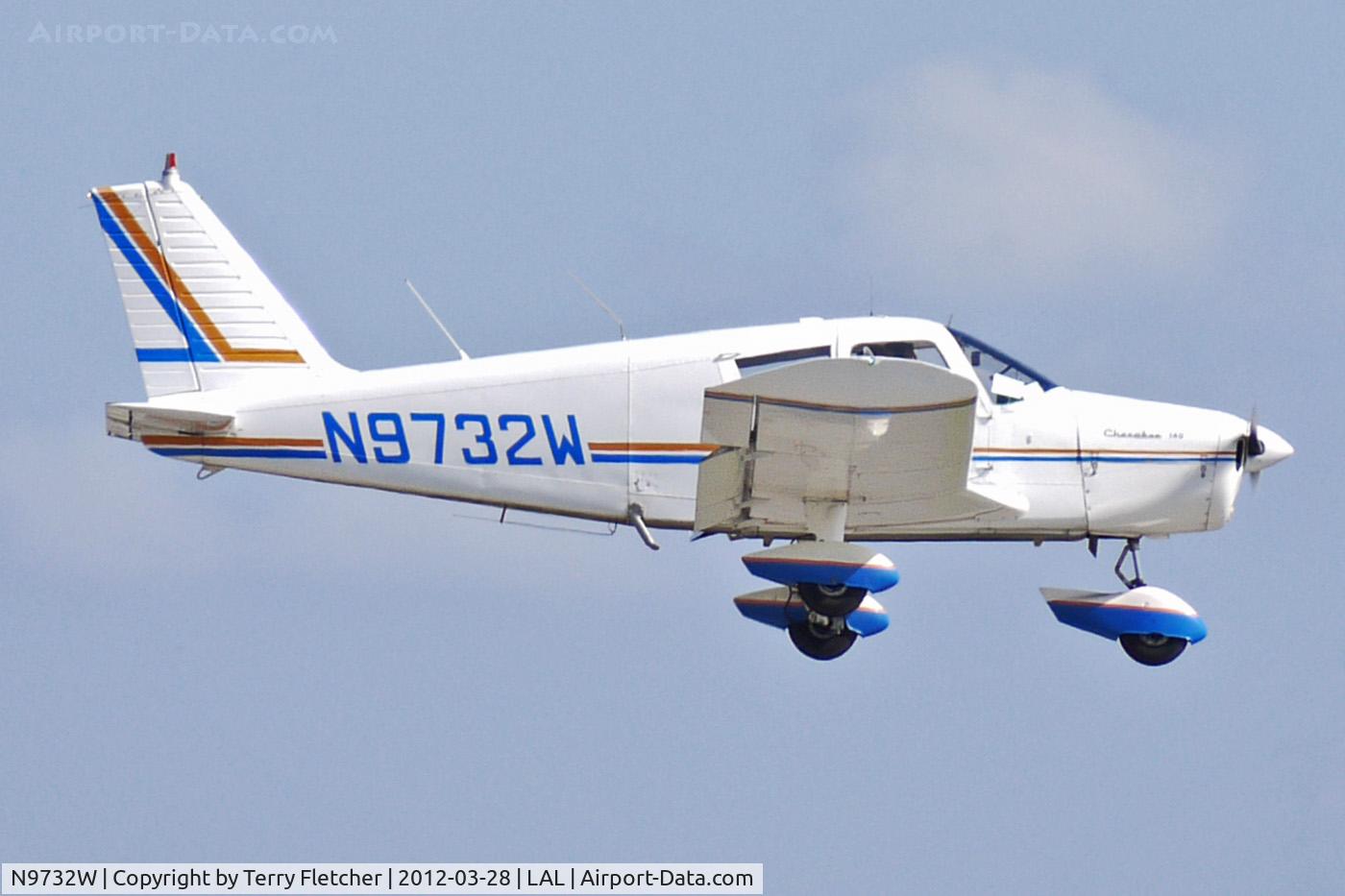 N9732W, 1967 Piper PA-28-140 C/N 28-23212, At 2012 Sun n Fun