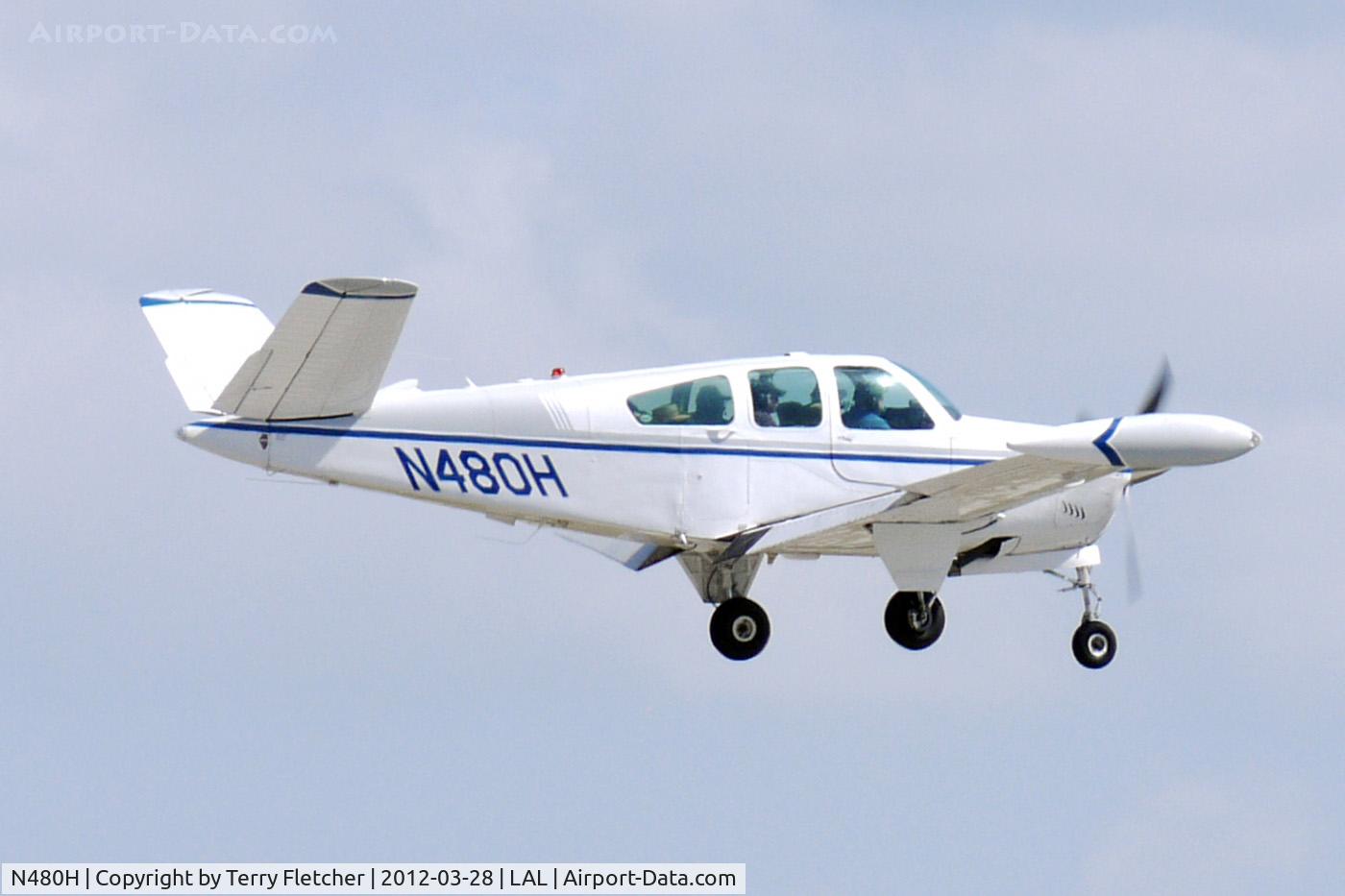 N480H, 1967 Beech V35 Bonanza C/N D-8569, At 2012 Sun n Fun