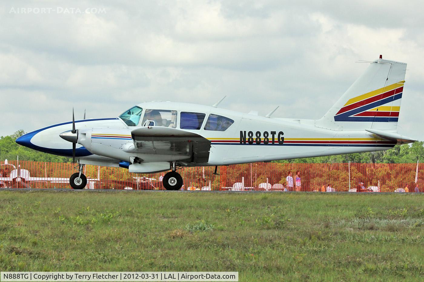 N888TG, 1976 Piper PA-23-250 C/N 27-7654032, At 2012 Sun n Fun