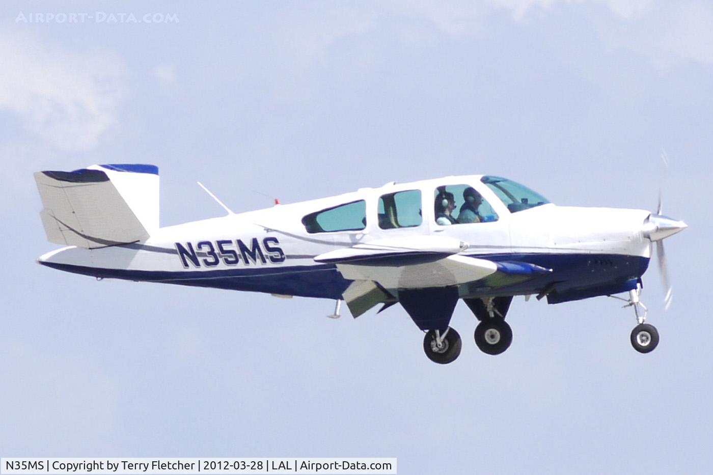 N35MS, 1964 Beech S35 Bonanza C/N D-7637, At 2012 Sun n Fun