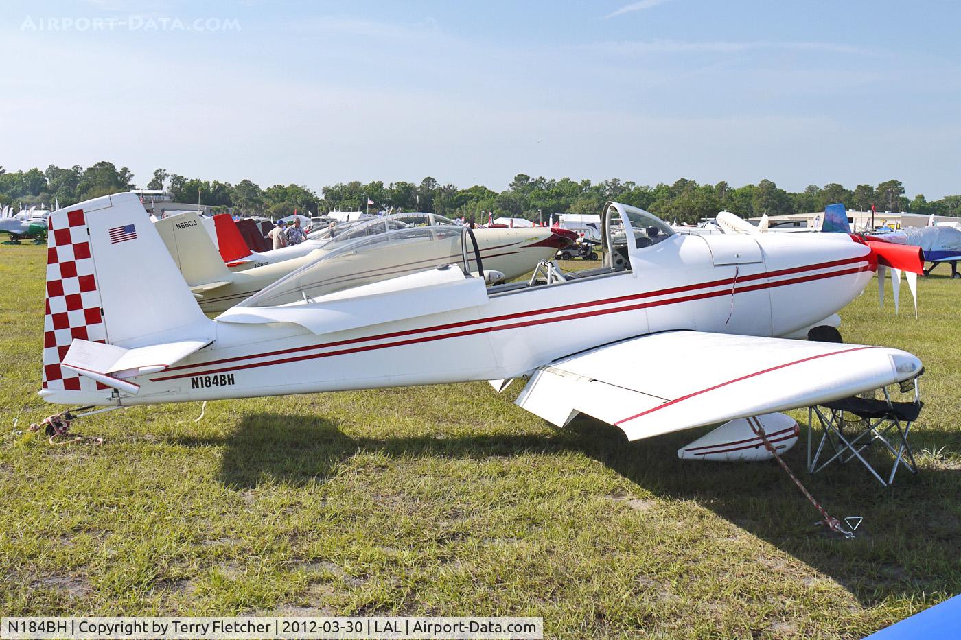 N184BH, 2002 Vans RV-8 C/N 81500, At 2012 Sun n Fun