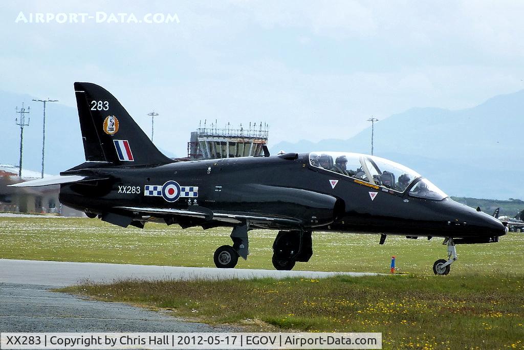 XX283, 1979 Hawker Siddeley Hawk T.1W C/N 109/312108, RAF 208(R) Sqdn