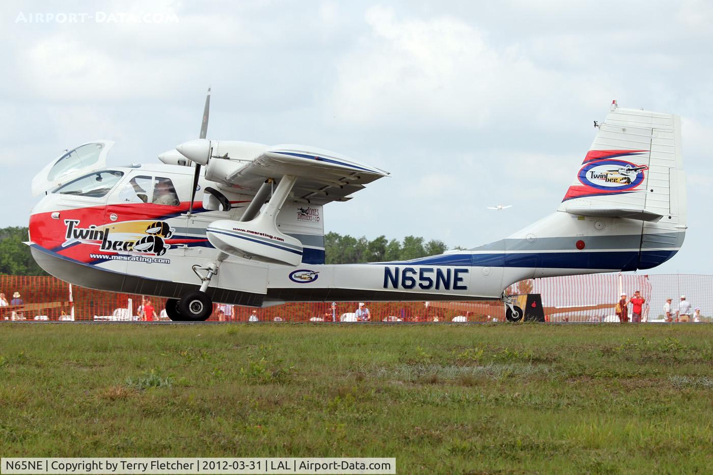 N65NE, 1986 STOL Aircraft UC-1 Twin Bee C/N 023, At 2012 Sun n Fun