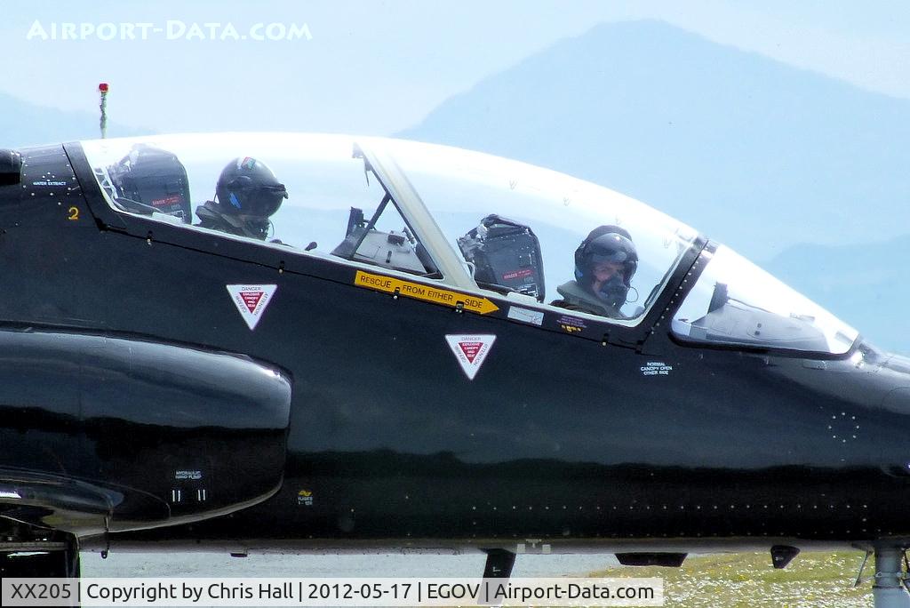 XX205, 1978 Hawker Siddeley Hawk T.1A C/N 052/312052, Fleet Requirements Air Direction Unit (FRADU)