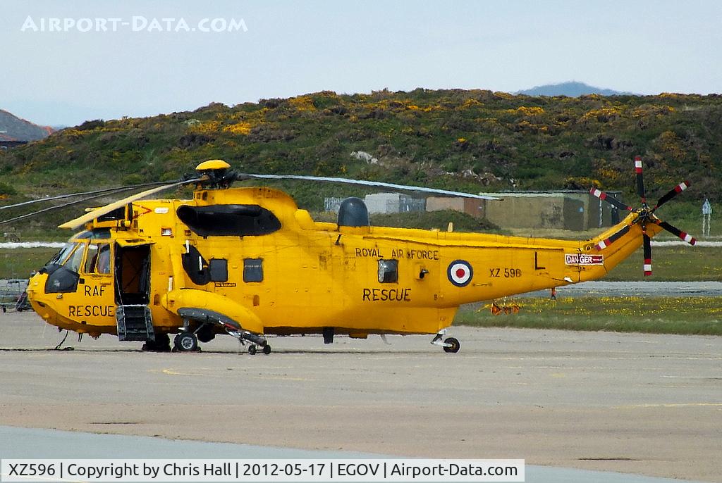 XZ596, 1978 Westland Sea King HAR.3 C/N WA862, RAF 22 Sqn C Flight