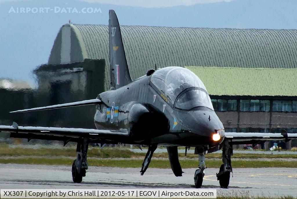 XX307, 1980 Hawker Siddeley Hawk T.1A C/N 141/312132, RAF 208(R) Sqdn