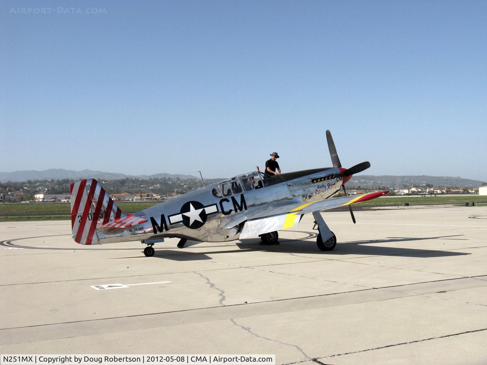 N251MX, 1943 North American P-51C-10 Mustang C/N 103-22730, 1943 North American TP-51C-10 MUSTANG 'Betty Jane', Packard Liberty/RR V-1650-3 1,380 Hp, mod. for tandem dual control, World's SOLE REMAINING EXAMPLE of just five built. Limited class