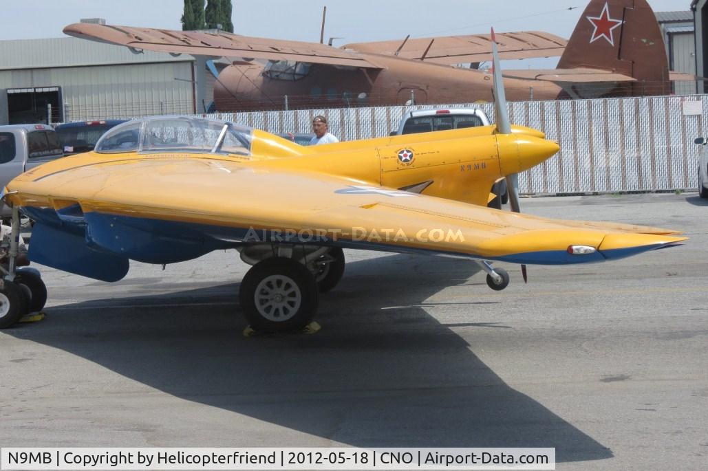 N9MB, 1945 Northrop N9M C/N 04, Placed outside Planes Of Flame Museum being prepared to go flying