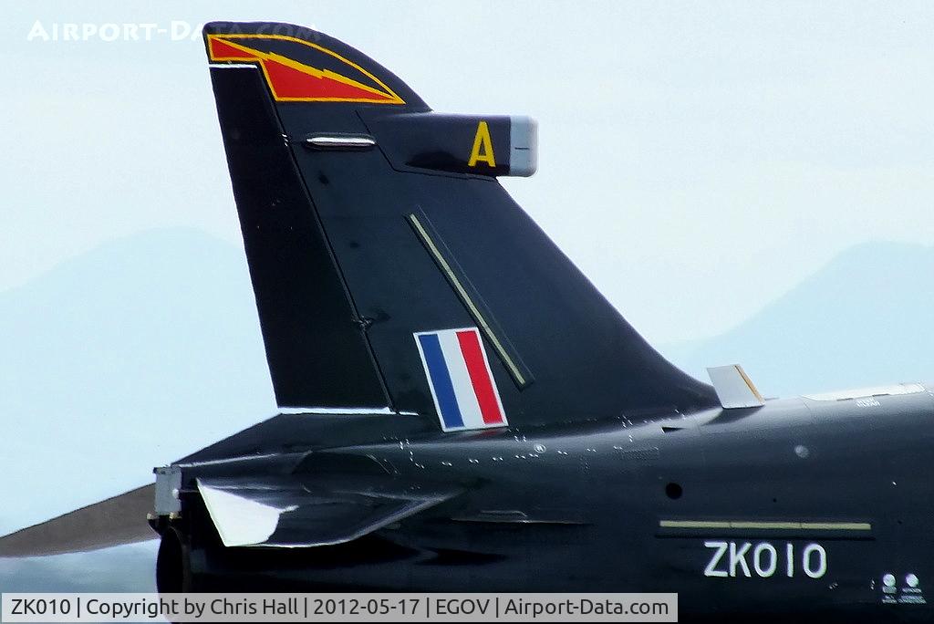 ZK010, 2005 British Aerospace Hawk T2 C/N RT001/1239, now wearing IV(Reserve) Squadron markings and coded A