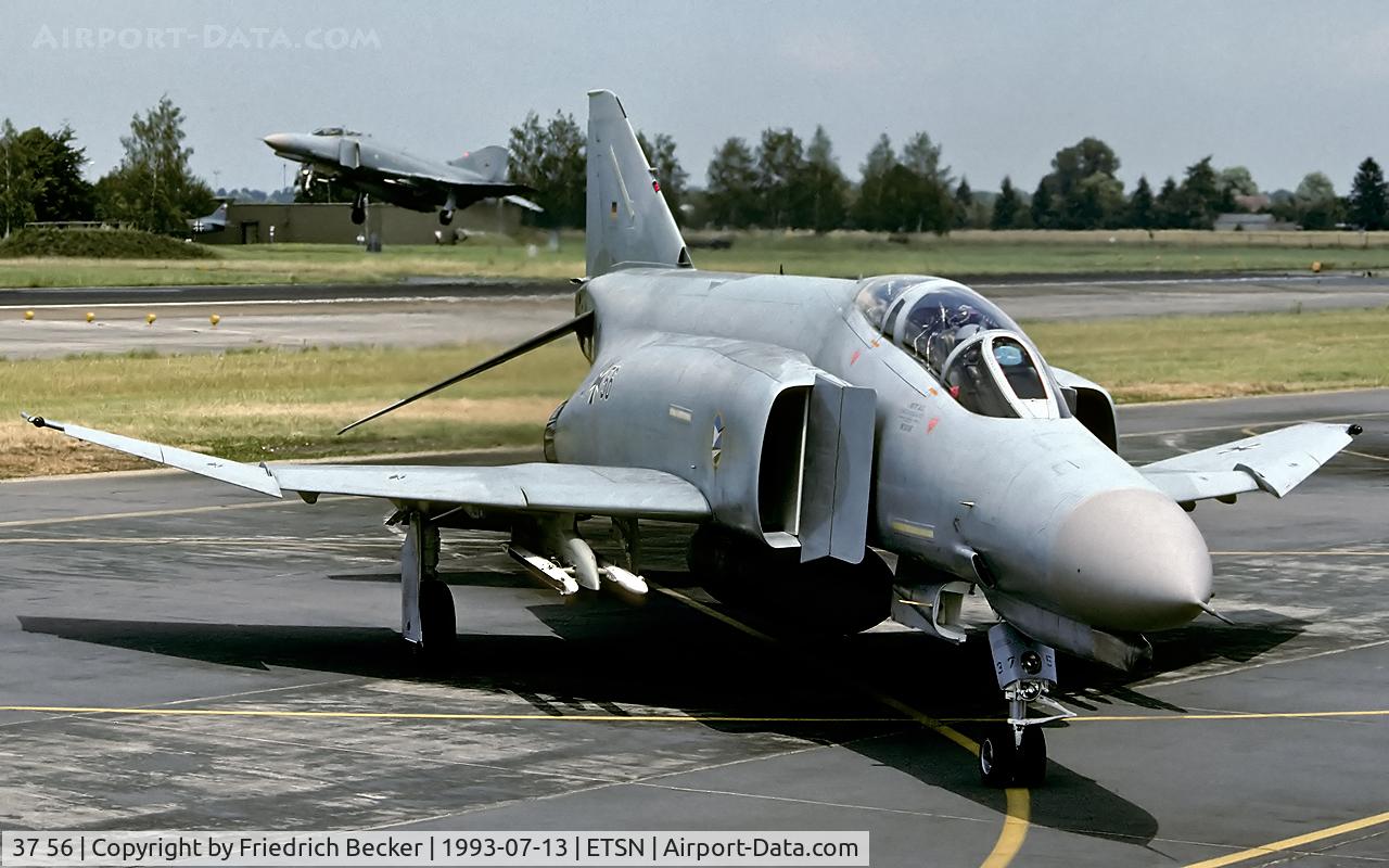 37 56, 1972 McDonnell Douglas F-4F Phantom II C/N 4486, last chance inspection at Fliegerhorst Neuburg